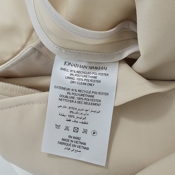 Jonathan Simkhai Azul Tailored Pant - Picture 6 of 10